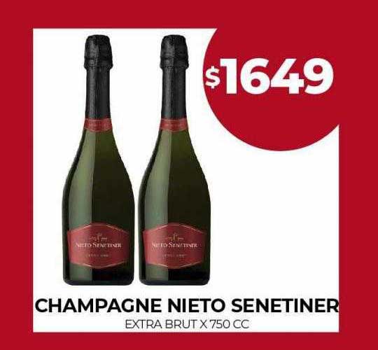 Supermercados Tadicor Champagne Nieto Senetiner Extra Brut