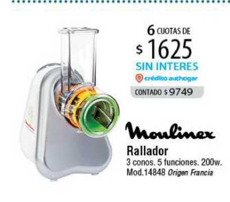 Authogar Moulinex Rallador