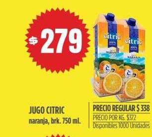 Supermercados Vea Jugo Citric Naranja Brk
