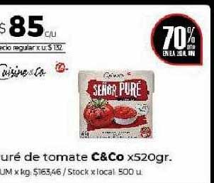 Disco Puré De Tomate C&co