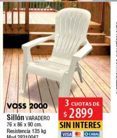 Casa Silvia Voss 2000 Sillón Varadero