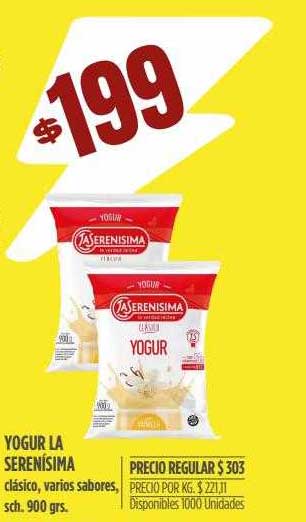 Supermercados Vea Yogur La Serenísima Clásico Varios Sabores Sch.