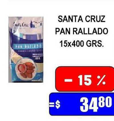 Dulcenter Santa Cruz Pan Rallado