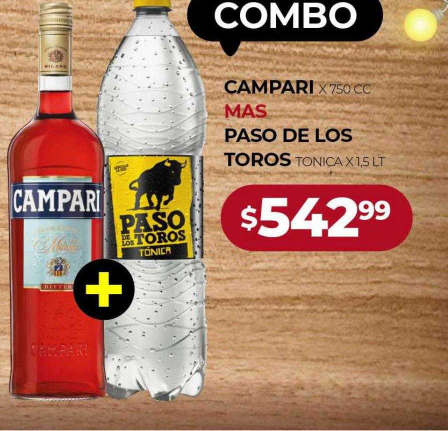 Supermercados Tadicor Campari Mas Paso De Los Toros Tonica