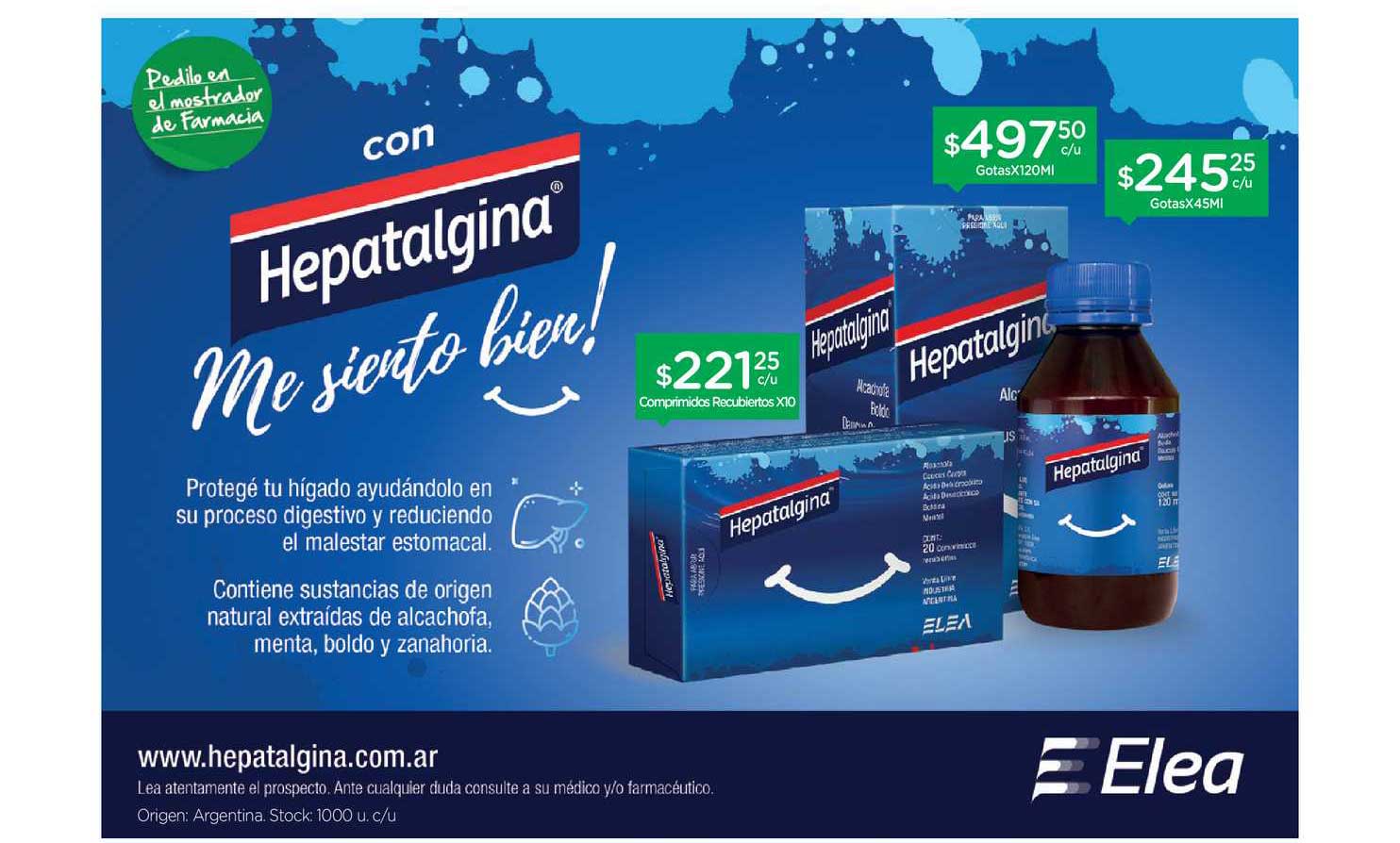 Farmacity Hepatalgina