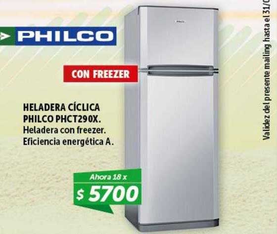 Belgrano Hogar Heladera Cícilica Philco Phct290x