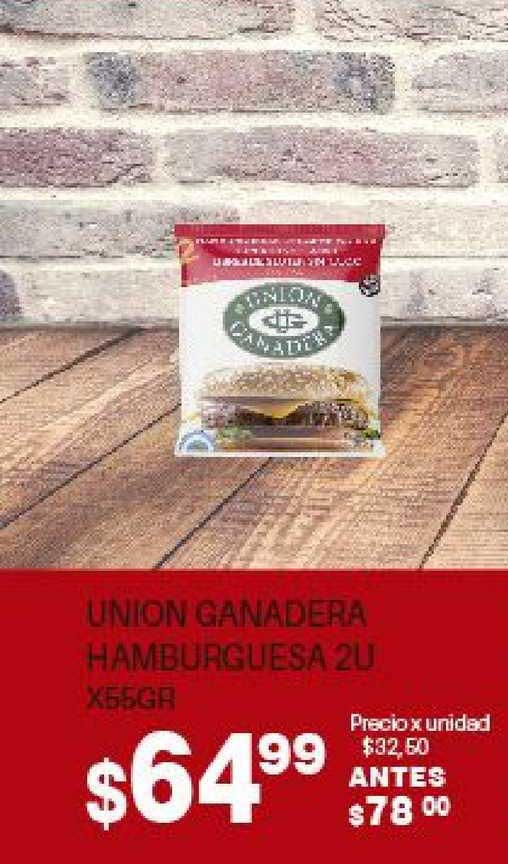 El Abastecedor Union Ganadera Hamburguesa 2u