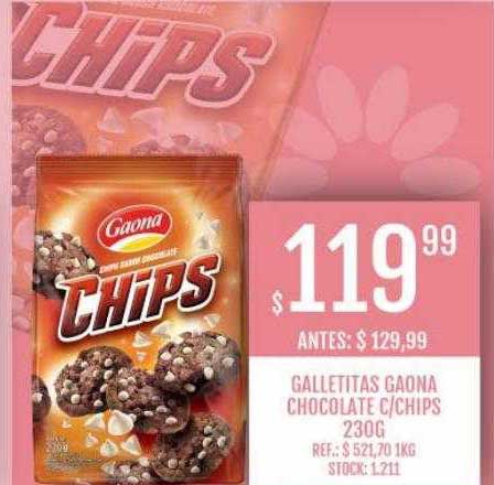 Supermercados Todo Galletitas Gaona Chocolate C Chips