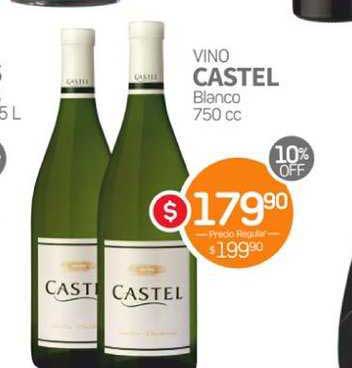 Super Alvear Vino Castel Blanco 750 Cc