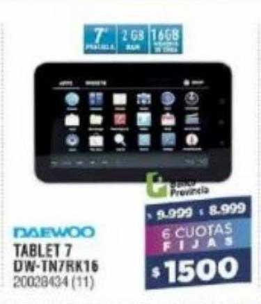 Bringeri Daewoo Tablet 7 Dw-tn7rk16