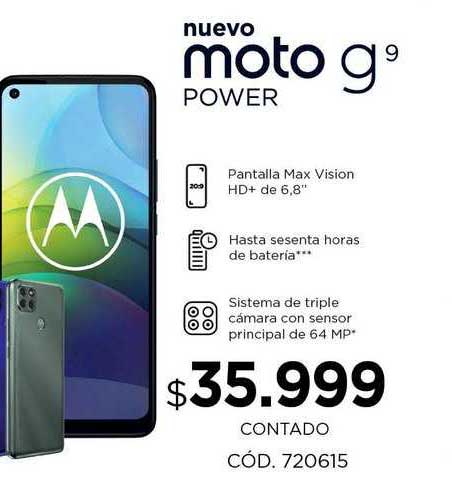 Coppel Moto G9 Power