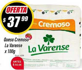Supermercados Comodin Queso Cremoso La Varense