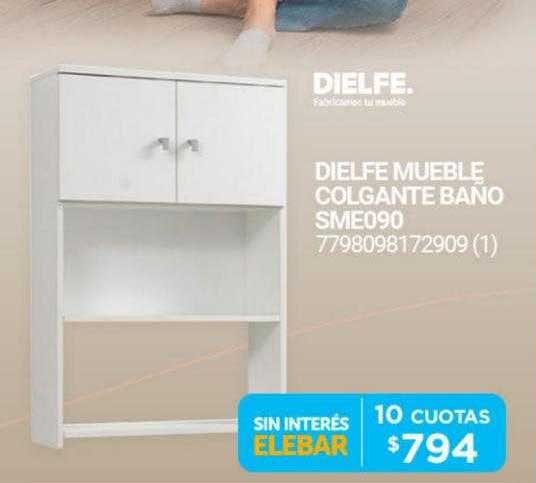 Mueble sobre inodoro «SME090». Para baño, de Dielfe.