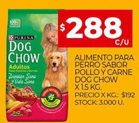 Oferta Alimento Para Perro Sabor Pollo Y Carne Dog Chow en Supermercados DIA