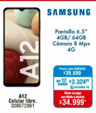 Perozzi Samsung A12 Celular Libre
