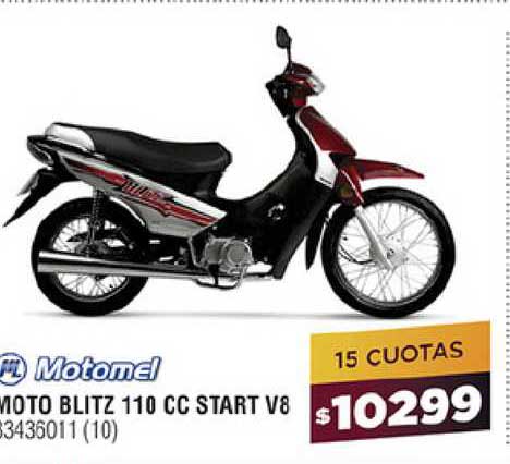 Bringeri Motomel Moto Blitz 110 Cc Start V8