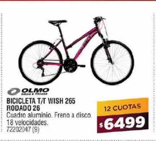 Bringeri Olmo Bicicleta T T Wish 265 Rodado 26