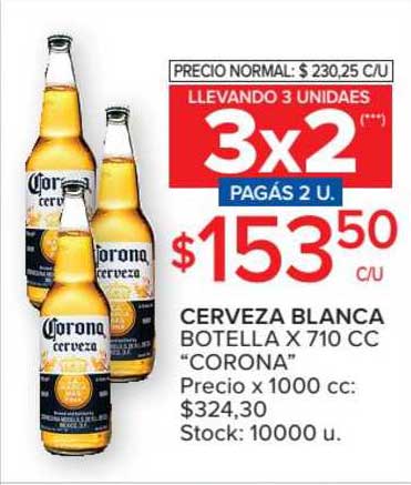 Cerveza "Corona" en Carrefour