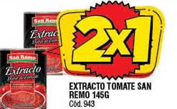 Supermercados Yaguar Extracto Tomate San Remo