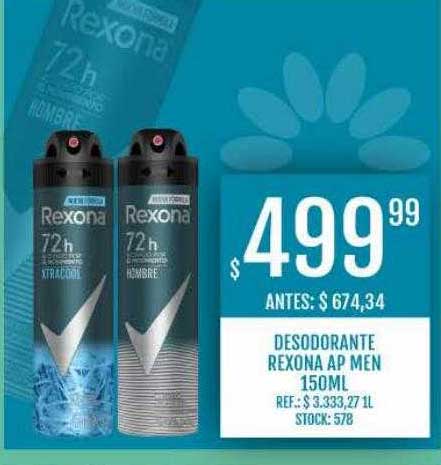 Supermercados Todo Desodorante Rexona Ap Men