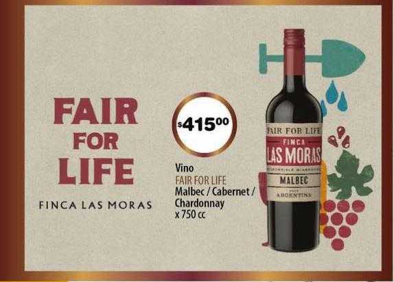 ATOMO Conviene Vino Fair For Life Malbec Cabernet Chardonnay