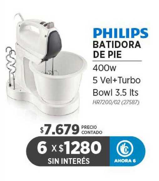 BATIDORA PHILIPS CON BOWL HR7200-02