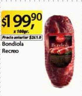 Supermercados Damesco Bondiola Recreo