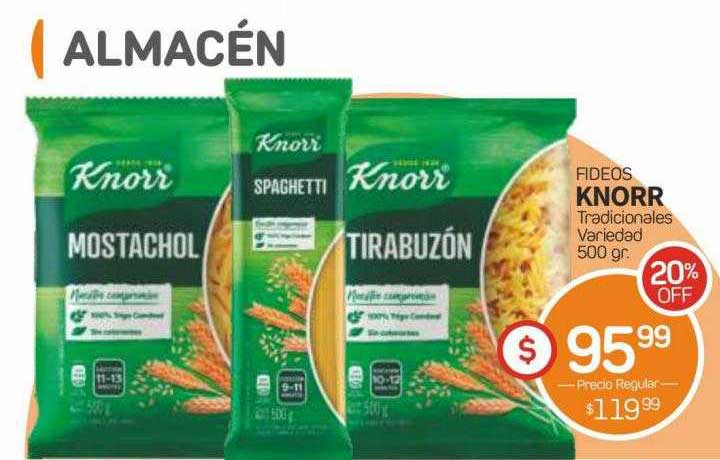 Super Alvear Fideos Knorr