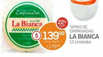 Super Alvear Tapas De Empanadas La Bianca