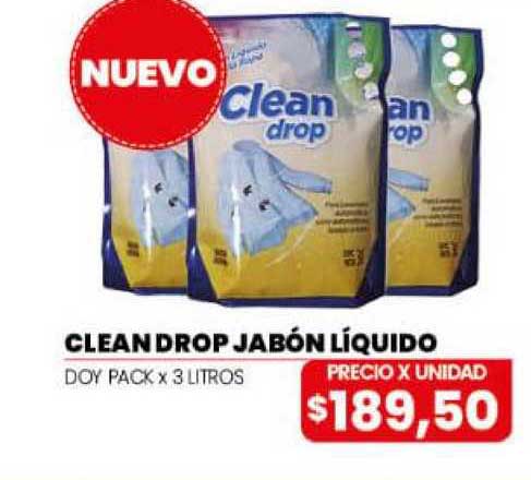 Danisant Clean Drop Jabón Líquido Doy Pack