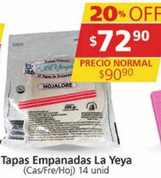 Supermercados Aiello Tapas Empanadas La Yeaya