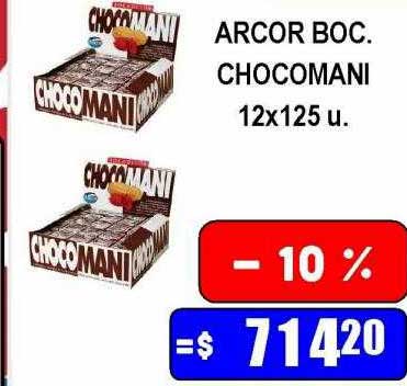 Dulcenter Arcor Boc Chocomani