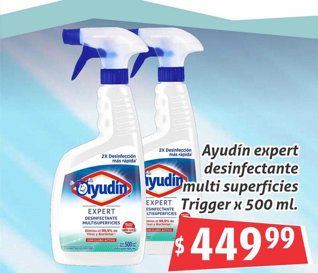 Gomez Pardo Ayudín Expert Desinfectante Multi Superficies Trigger