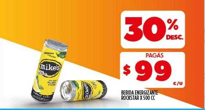 Supermercados Toledo Ebida Energizante Rockstar 30% Desc