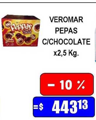 Dulcenter Veromar Pepas C Chocolate
