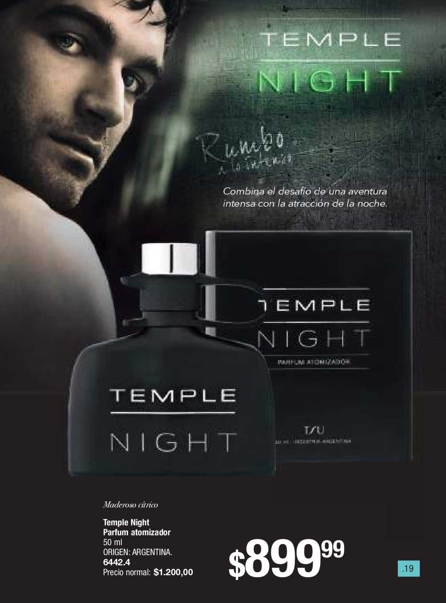 Tsu Cosméticos Temple Night Parfum Atomizador