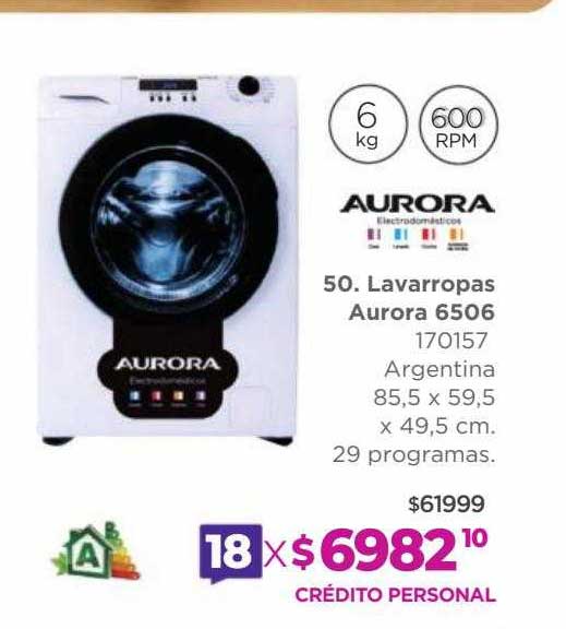 Frávega Aurora Lavarropas Aurora 6506