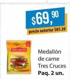 Supermercados Damesco Medallón De Carne Tres Cruces