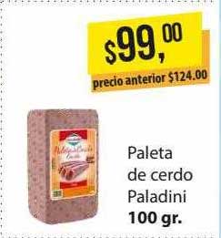 Supermercados Damesco Paleta De Cerdo Paladini
