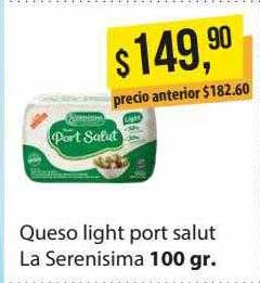 Supermercados Damesco Queso Light Port Salut La Serenisima