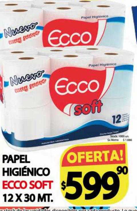 Supermercados Becerra Papel Higiénico Ecco Soft