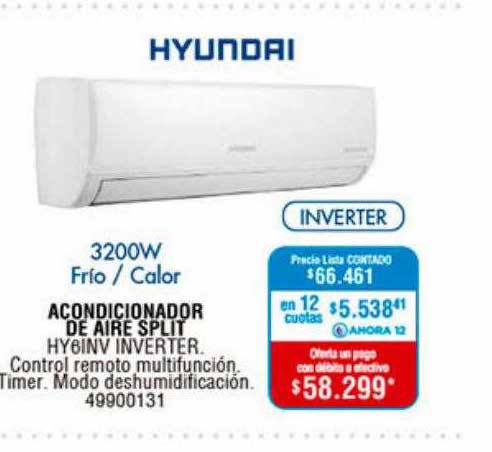 Perozzi Acondicionador De Aire Split Hybinv Inverter Hyundai