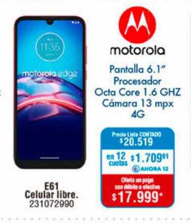 Perozzi E61 Celular Libre Motorola