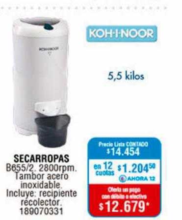 Perozzi Secarropas B655 2 Koh I Noor