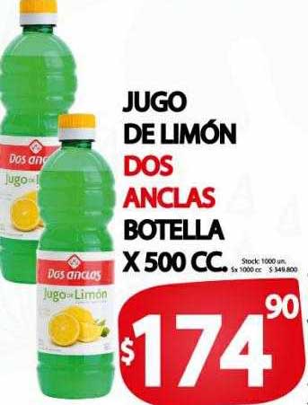 Supermercados Mariano Max Jugo De Limón Dos Anclas Botella
