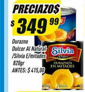 Supermercados Comodin Durazno Dulcor Al Natural - Silvia E-mitades