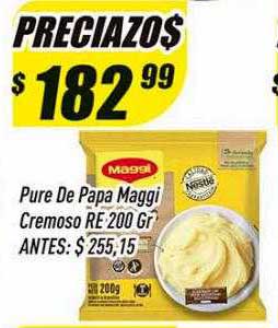 Supermercados Comodin Pure De Papa Maggi Cremoso Re 200 Gr