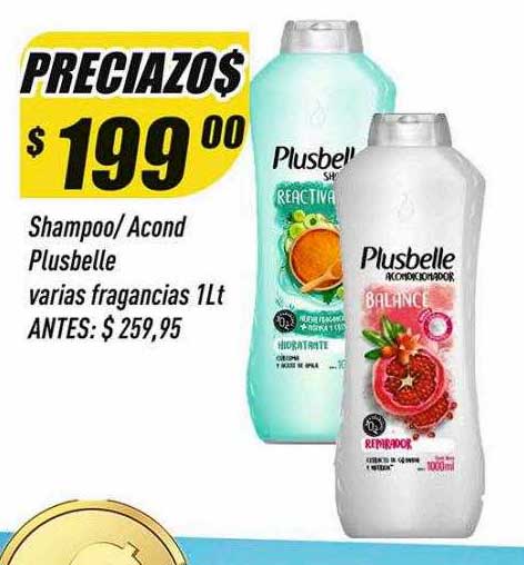 Supermercados Comodin Shampoo- Acond Plusbelle Varias Fragancias