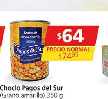 Supermercados Aiello Choclo Pagos Del Sur (grano Amarillo)