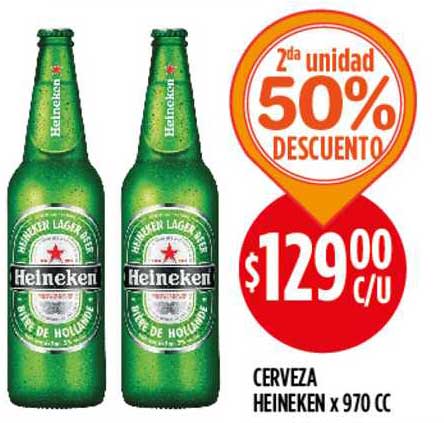 Supermercados Toledo Cerveza Heineken X 970 Cc